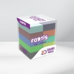 Fortis 10 Renkli Silgi - Görsel 3