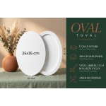 25x35cm Oval Tuval