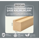2x1,5cm Tuval Çıtası