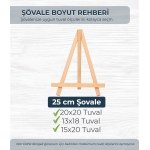 25 cm Şovale